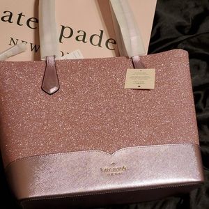 BRAND NEW Glitter Pink Kate Spade